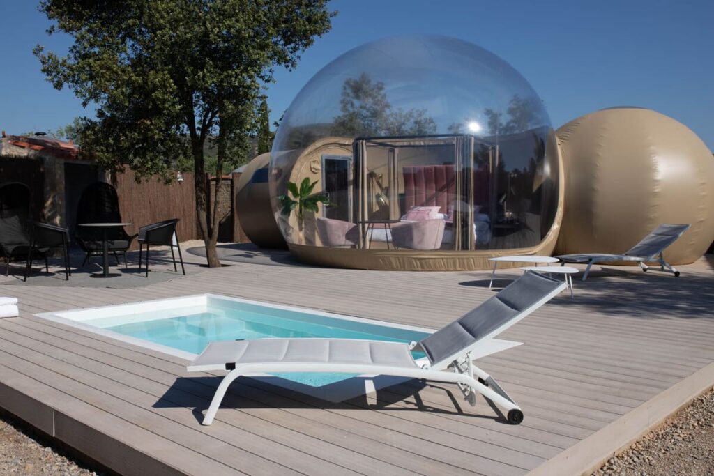 hotel burbuja zielo de levante